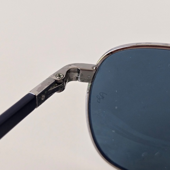 Ray-Ban Gunmetal Frame Sunglasses Blue Lens - Picture 8 of 13